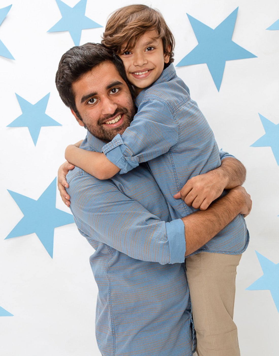 Indigo Denim Flecks Shirt