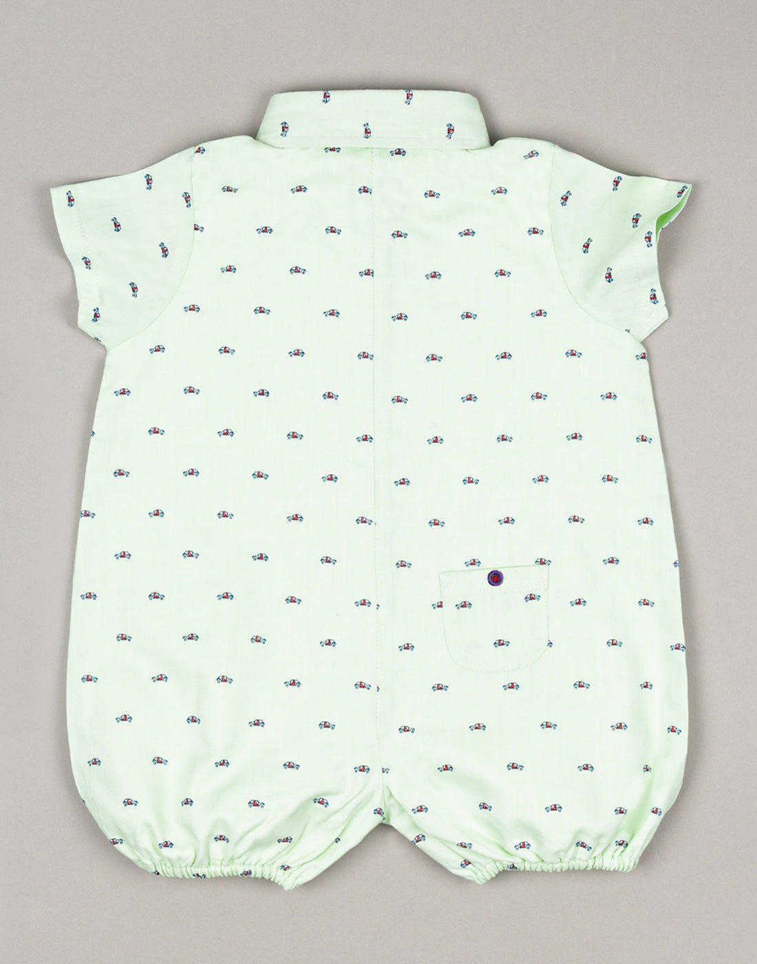 Mint Green Car Romper