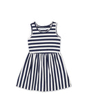 Navy & White Stripe Dress
